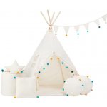 Elis Design set teepee stan barevné bambulky standard – Zboží Dáma