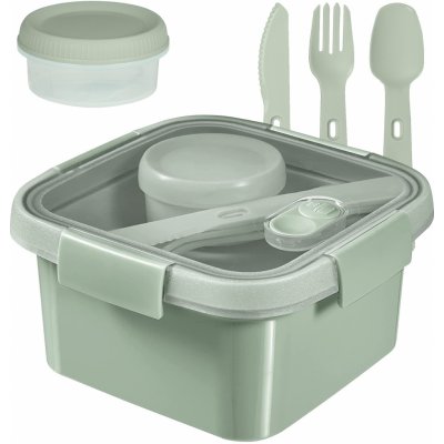 Curver To Go Lunch Kit 1,1 l čtvercová 249947 – Sleviste.cz