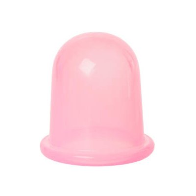 Sanomed Silikonová masážní baňka M růžová – Sleviste.cz