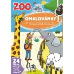 Jiri Models Omalovánky se samolepkami A4+/ Zoo – Hledejceny.cz