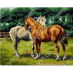 Předloha vyšívací 40 x 50 cm 2788 koně – Zboží Dáma