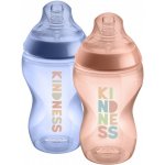 Tommee Tippee Kojenecká láhev C2N růžová 2ks 340ml – Hledejceny.cz