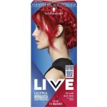 Schwarzkopf Live Ultra Brights or Pastel barva na vlasy 092 Pillar Box Red – Zboží Mobilmania