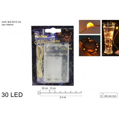PROHOME - Řetěz vánoční 30 LED – Hledejceny.cz
