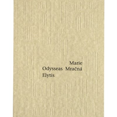 Marie Mračná - Odysseas Elytis