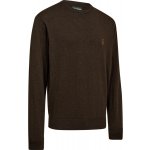 Svetr Deerhunter Harrington O Pletený hnědá – Zboží Mobilmania