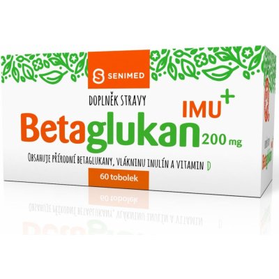 Imu Betaglukan 200 mg 60 tablet – Zboží Mobilmania