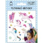 Dětské tetovací obtisky Jednorožci 03 – Sleviste.cz
