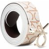 Pásek Calvin Klein pásek s monogramem dámský béžový