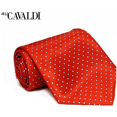 Pánská kravata červená Cavaldi