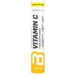 BioTech USA Vitamín C šumivé tablety citrón 20 tablet – Hledejceny.cz