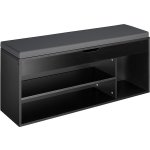 tectake Natalya 104x30x49cm černá – Zboží Dáma