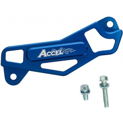 ACCEL kryt zadního brzdového třmenu YAMAHA YZ 125 / 250 06-21, YZF 250 06-20, YZF 450 06-19, WRF 125 / 250 / 450 06-23 (17D-27491D50-00) barva světle modrá | Zboží Auto