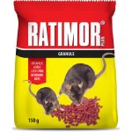 Unichem Ratimor Plus Bromadiolon nástraha na hlodavce granule 150 g – Hledejceny.cz