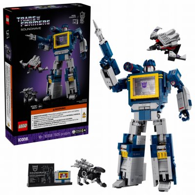 LEGO® Icons™ 10358 Transformers: Soundwave – Zboží Živě
