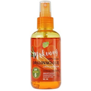 Vivaco 100% přírodní mrkvový opalovací olej SPF6 150 ml