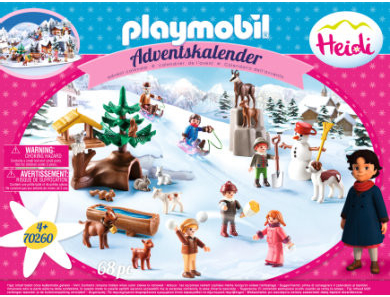 Playmobil 70260 Adventní kalendář Heidin zimní svět od 431 Kč - Heureka.cz