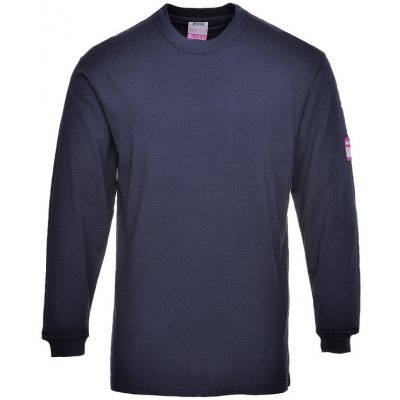 Portwest tričko Flame Resistant Anti-Static FR11 dlouhý rukáv POR-FR11NAR4 Navy