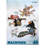 Bobo Náčrtník KRTEK A4 20 listů – Zboží Dáma