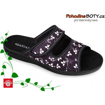 Mjartan dámská domácí obuv pantofel na suchý zip 543 – Sleviste.cz