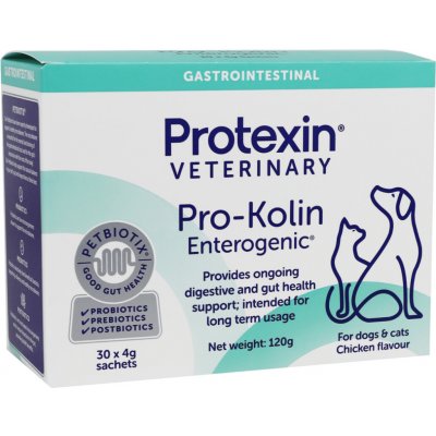 Protexin Pro-Kolin Enterogenic pro psy a kočky 30 x 4 g – Hledejceny.cz