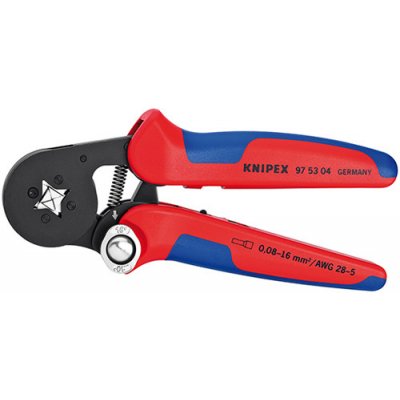 KNIPEX Klešte lisovací 0,08-10+16mm2 samonastavitelné bocní / 975304 Knipex 55120005