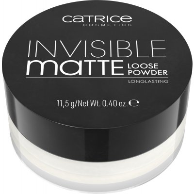Catrice Invisible Matte sypký pudr 001 Transparent 11,5 g – Sleviste.cz
