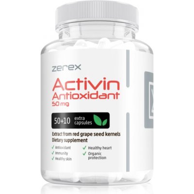 Zerex ActiVin Antioxidant kapsle pro podporu ochrany buněk před oxidativním stresem 60 kapslí – Zboží Mobilmania