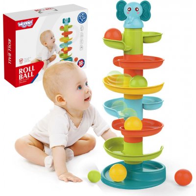 Woopie Kuličková Dráha Sada Spirála + 3 Kuličky – Zboží Živě