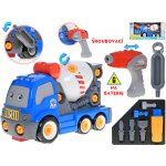 Mikro trading Auto stavební míchačka šroubovací s vrtačkou a doplňky 28 cm – Zboží Dáma