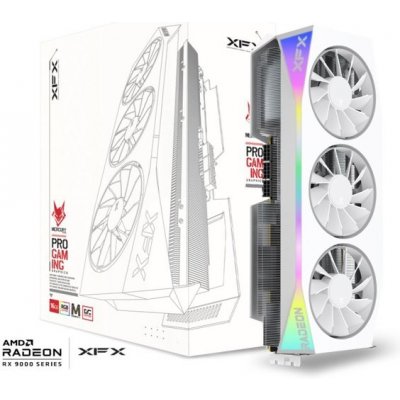 XFX Radeon RX 9070 XT Mercury OC White Magnetic Air 16GB GDDR6 RX-97TMARGW9 – Zboží Živě