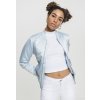 Dámská bunda Urban Classic Ladies Satin Bomber jacket babyblue