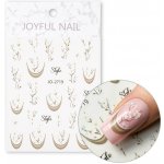 Joyful Nail Nálepky na nechty French Flowers JO-2719 – Hledejceny.cz