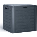 Prosperplast WOODEBOX 140L antracit – Zboží Dáma