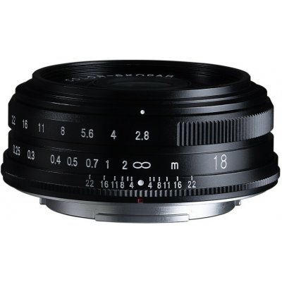 Voigtlander 18 F/2,8 Color Skopar Aspherical Fujifilm X – Zboží Živě
