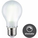 Paulmann LED Filament žárovka bílá/mat 9W E27 denní bílá stmívatelné 288.16 – Hledejceny.cz