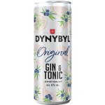 Dynybyl Gin Originál a Tonic 6% 0,25 l (plech) – Hledejceny.cz