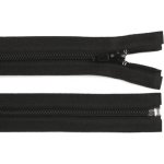 Spirálový zip šíře 5 mm délka 125 cm, 150 cm - 1 (125 cm) černá – Zboží Mobilmania