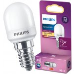 Philips 8718699771935 LED žárovka 1x1,7W E14 150lm 2700K teplá bílá, matná bílá, do lednice, EyeComfort – Zboží Mobilmania