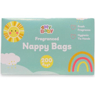 4MY Baby sáčky na dětské pleny parfemované 200 ks – Zboží Dáma