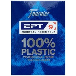 Fournier EPT 100% Plastic Modrá