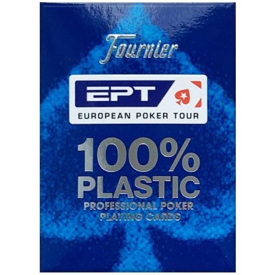 Fournier EPT 100% Plastic Modrá