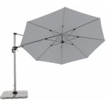 Doppler ACTIVE 370 cm - výkyvný zahradní slunečník s boční tyčí světle šedá – Zboží Dáma
