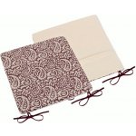 Bellatex Paula hladký bordó kašmír 38 x 38 cm – Zboží Dáma