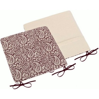 Bellatex Paula hladký bordó kašmír 38 x 38 cm – Zboží Dáma