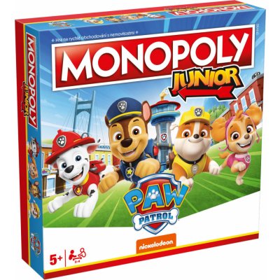 Monopoly Junior Tlapková patrola CZ – Hledejceny.cz