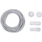 Prima-obchod Reflexní elastické samozavazovací tkaničky délka 120 cm, barva 1 (01) bílá reflexní – Hledejceny.cz