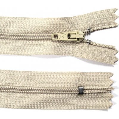 Spirálový zip no.3 nerozepínací 22cm - více barev color: 707 béžová světlá – Hledejceny.cz