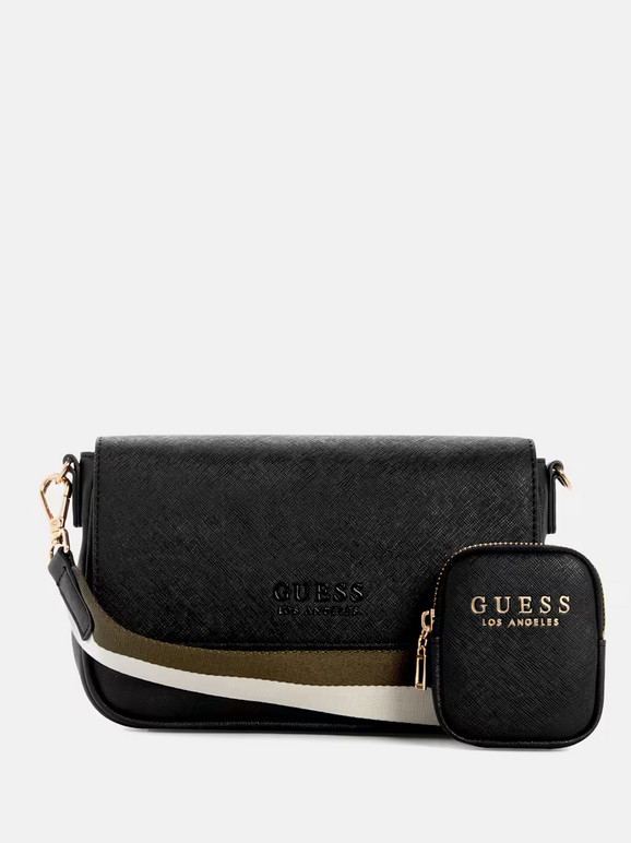 Guess dámska kabelka crossbody Bryxton černá