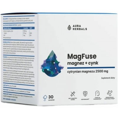 Aura Herbals MagFuse Oranžová 30 sáčků – Hledejceny.cz